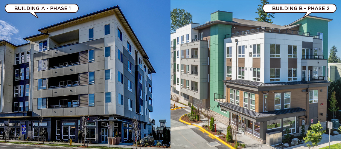 Green Hill Apartment Lynnwood Location